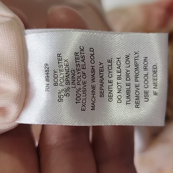 Derek Heart Pink Floral Dress SZ L - Picture 10 of 10